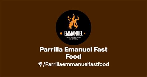 Parrilla Emanuel Fast Food Instagram TikTok Linktree