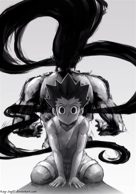 Gon Transformation Manga Panel / Gon by St4rburn on DeviantArt - Voir ...