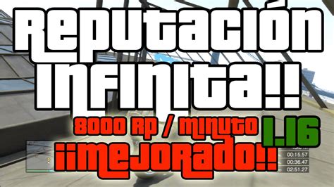 GTA 5 ONLINE 1 16 REPUTACIÓN INFINITA MEJORADO NIVEL INFINITO RP