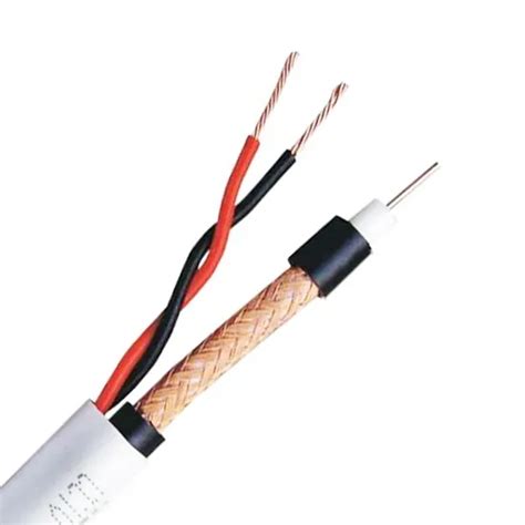 Al Shield Rg With Power Cctv Cable Communication Cable For Camera