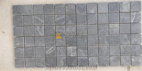 Jak Black Slate Mosaic Tiles From India Stonecontact