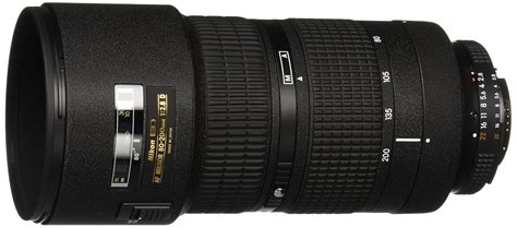 ニコン ニコンfマウント系 Ai Af S Zoom Nikkor Ed 80 200mm F28dif ブラック 取扱説明書