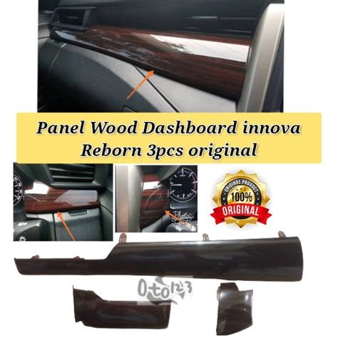 Jual Panel Dashboard Innova Reborn Motif Wood Original Di Lapak Oto8acc