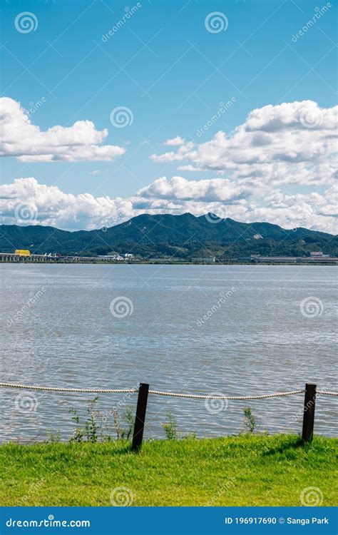 Pyeongtaek Lake Tourist Complex in Pyeongtaek, Korea Stock Photo - Image of pond, leisure: 196917690