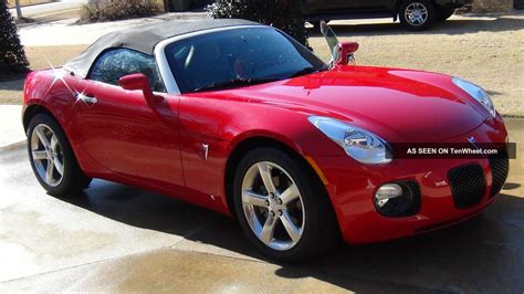 2008 Pontiac Solstice Gxp Convertible 2 Door 2 0l