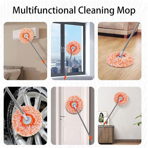 Intellect Mop 2024 New 360 Rotatable Adjustable Cleaning Mop With 3