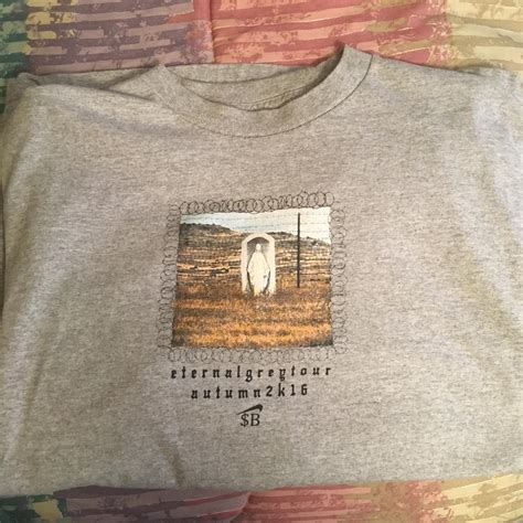 Uicideboy Eternal Grey Tour Shirt Grey Depop