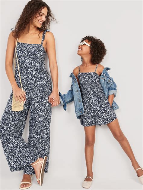 Fit Flare Floral Smocked Midi Cami Dress Old Navy