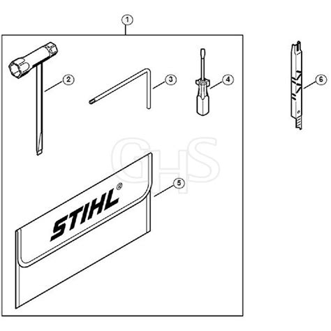 Genuine Stihl Ms M Tools Extras Ghs