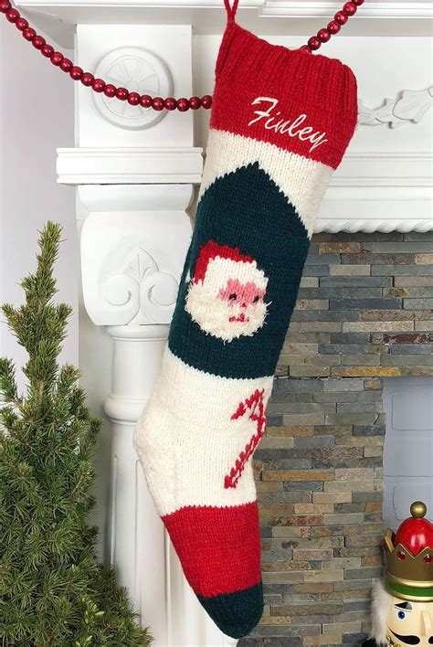 Knitted Snowman Christmas Stocking Patterns