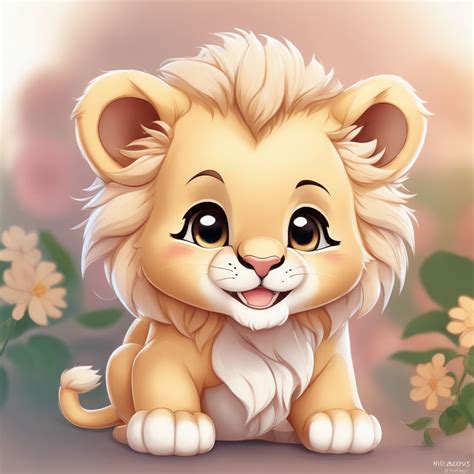 Cute Baby Lion Cartoon Images Infoupdate Org