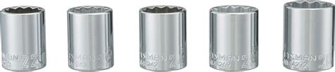 Amazon.com: CRAFTSMAN Socket Set, 1/2 Inch Drive, MM, 5 Piece ...