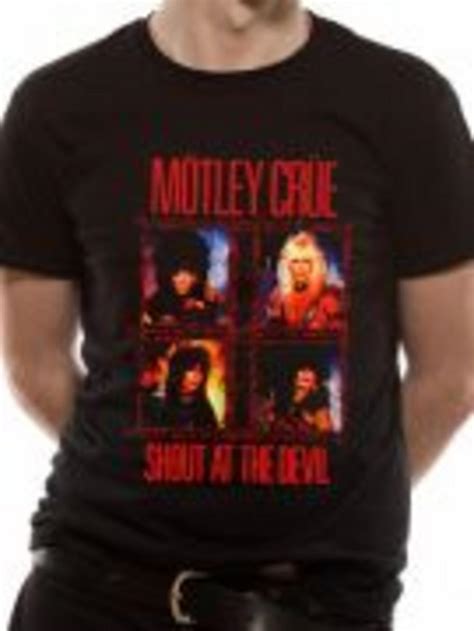 Motley Crue Shout Wire T Shirt Buy Motley Crue Shout Wire T Shirt