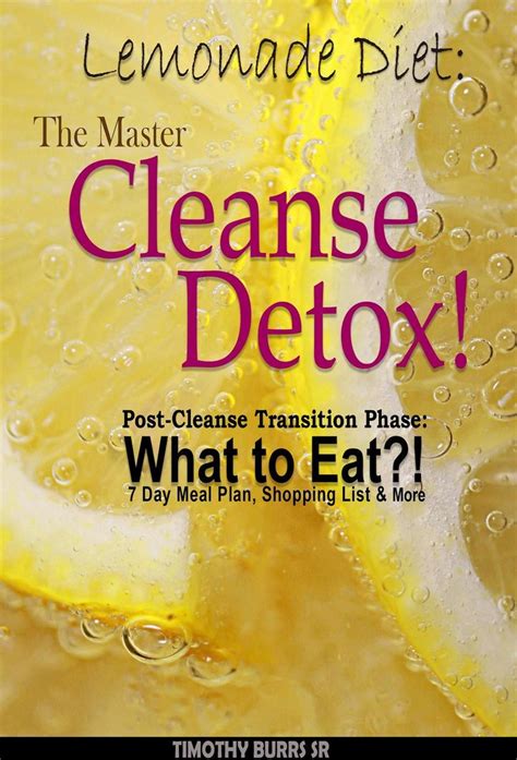 Lemon Detox Drink Diet Lemonade Diet The Master Cleanse Detox Post