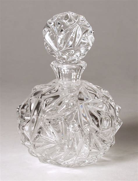 Tiffany & Co. Perfume Bottle Faceted Crystal