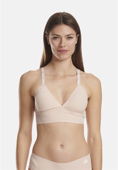 Adidas Sportswear Brassière Rosa Mel Rose Clair Zalando Fr