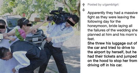 People Share Stories Of Bridezillas Whose Unhinged Antics Continued After The Wedding