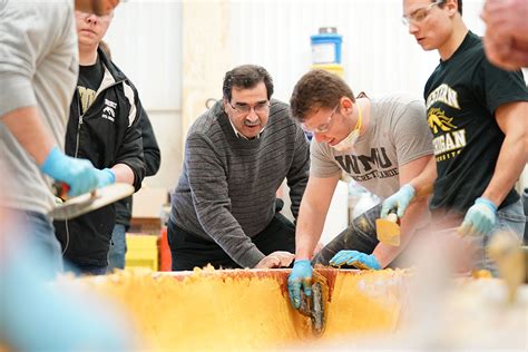 Concrete Canoe Team Mixes Recipe For Success College Of Engineering