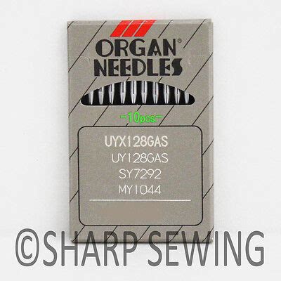 10 ORGAN UY128 128G 128GAS TVX3 149x4 INDUSTRIAL COVERSTITCH NEEDLE EBay