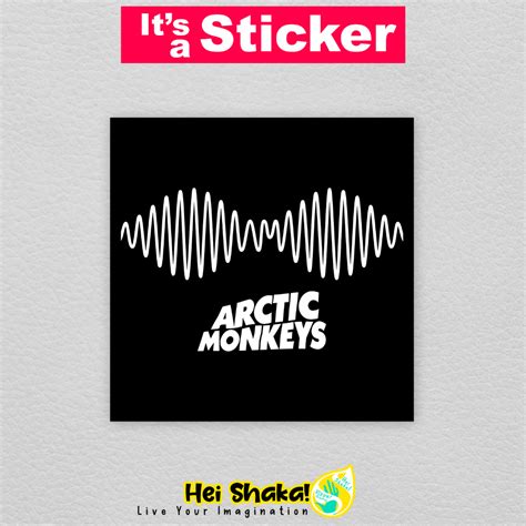 Jual Stiker Arctic Monkeys Sticker Musik Band Vinyl Anti Air Shopee