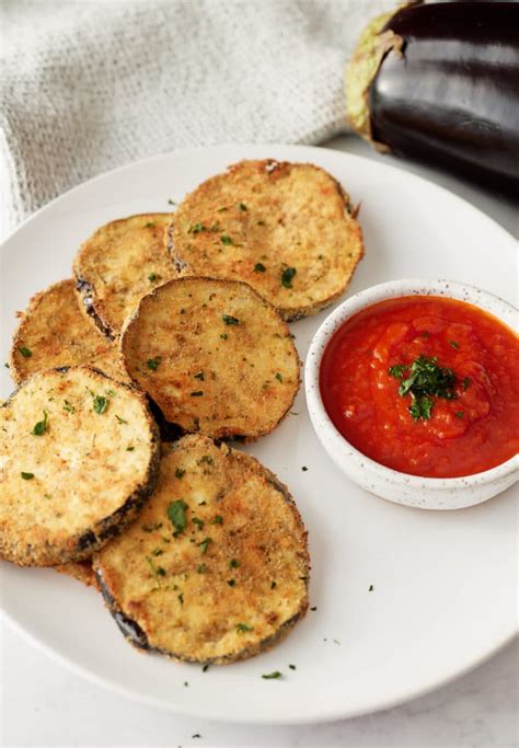 Crispy Air Fryer Eggplant My Forking Life