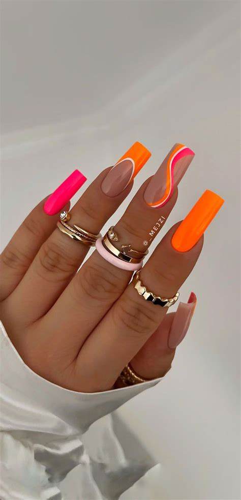 30 Bright Summer Nails For To Try In 2023 The Trend Spotter Atelier