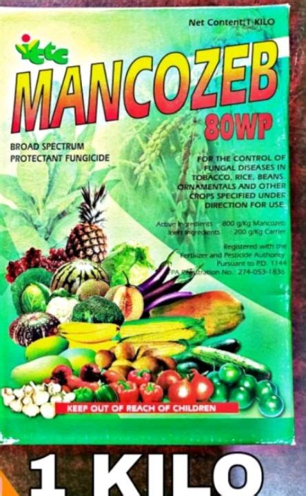 Mancozeb Wp Broad Spectrum Protectant Fungicide Kilo By Ictc