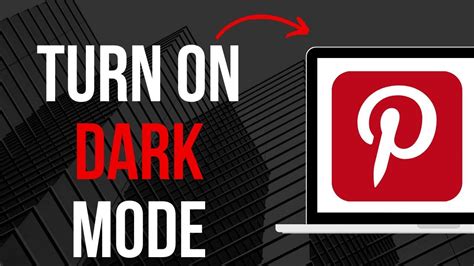 How To Turn On Pinterest Dark Mode Pc Easy Youtube