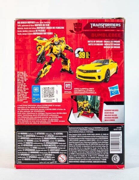 Hasbro Transformers Studio Series Deluxe Dark Of The Moon Bumblebee