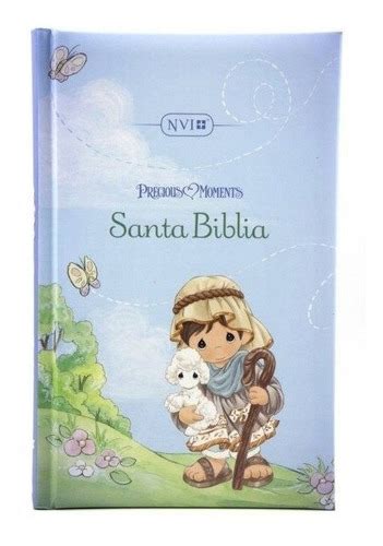 Santa Biblia Nvi Precious Moments Tapa Dura Acolchonada Envío gratis