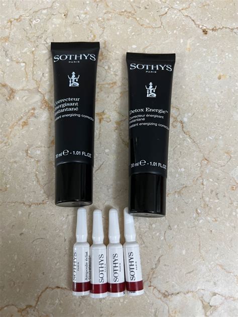 Sothys Face Ampoule Treatment Moisturizer Foundation Instant Energizing