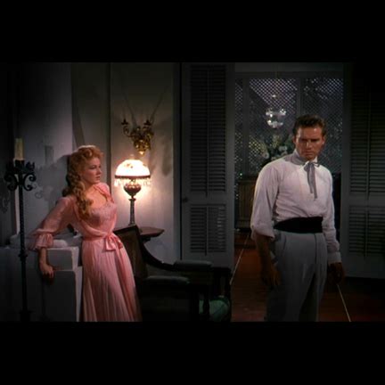 THE NAKED JUNGLE Joanna Leiningen Eleanor Parker Pink Negligee