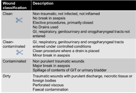 Wound management and classification Flashcards | Quizlet