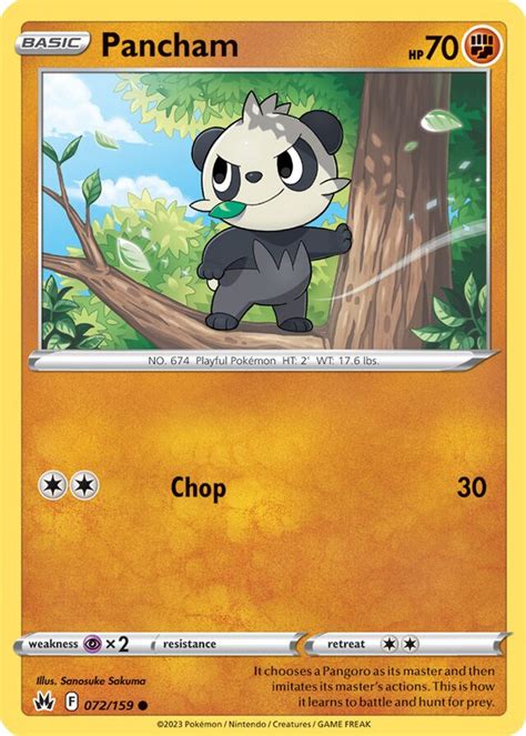 Pancham Crown Zenith 72 Bulbapedia The Community Driven Pokémon