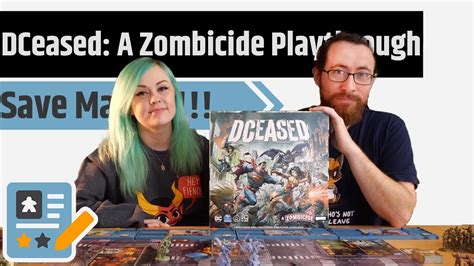 DCeased A Zombicide Game Gameplay Save Martha YouTube