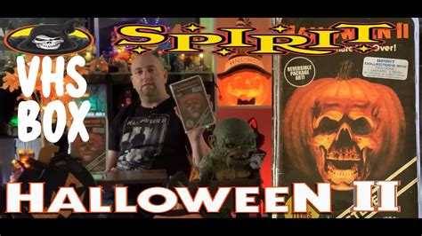 Unboxing The 2023 Spirit Halloween Exclusive VHS Collector S Box 1981