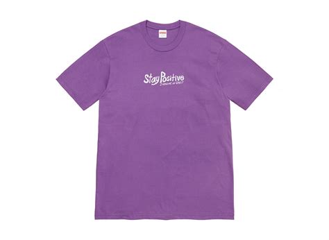 Supreme Stay Positive Tee Purpleの新品中古フリマ通販｜スニダン