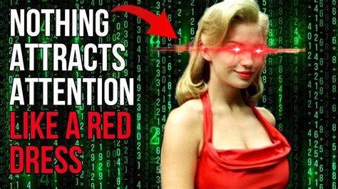 The Woman In The Red Dress Analysis Is She Dangerous The Matrix Youtube