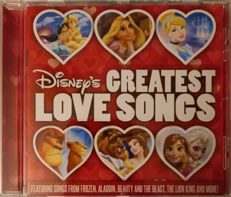 Disneys Greatest Love Songs Audio Cd Various Artists Picclick Ca