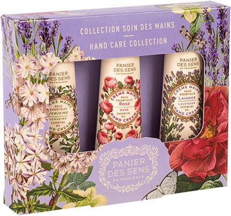 Panier Des Sens Coffret Cadeau Femme Trio Creme Main Hydratante