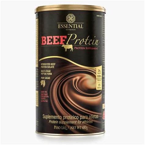 Beef Protein 480g Proteina Da Carne Bovina Isolada E Hidolis