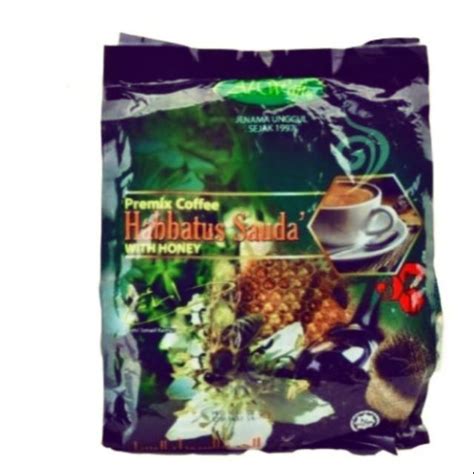 Al Wafi Kopi Habbatus Sauda Bermadu 20 Sachet Shopee Malaysia