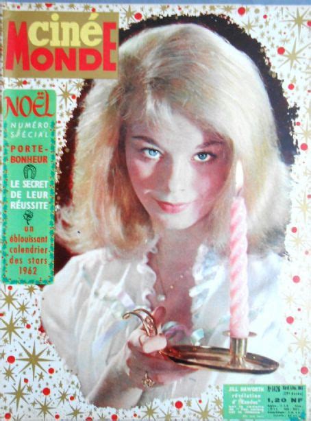 Jill Haworth Cinemonde Magazine 05 December 1961 Cover Photo France