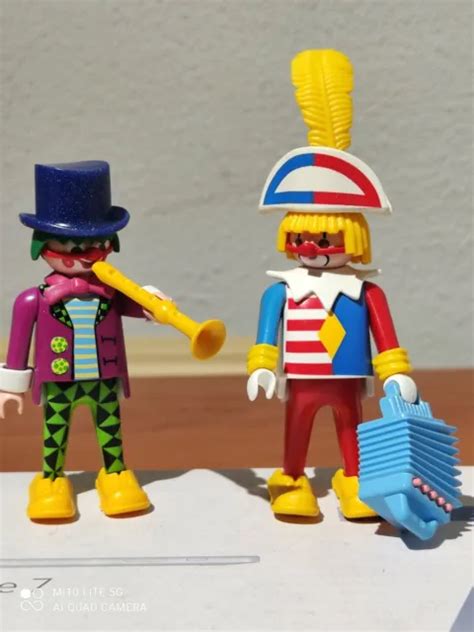 Playmobil Antiguos Payasos Circo Romani Payaso Clown Circus Eur