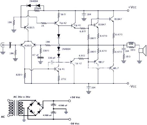 Block Diagram Of Practical Power Amplifier Block Diagram Of