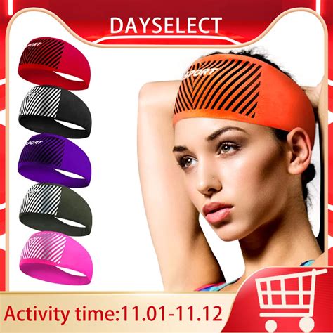 Absorbent Cycling Sport Sweat Headband Men Sweatband For Men And Women