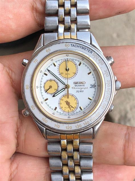 Seiko Alarm Chronograph Mens Fashion Watches And Accessories Watches