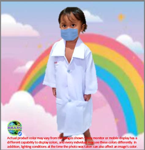 Doctors Gown With Stethoscope Kids Custome Lazada Ph