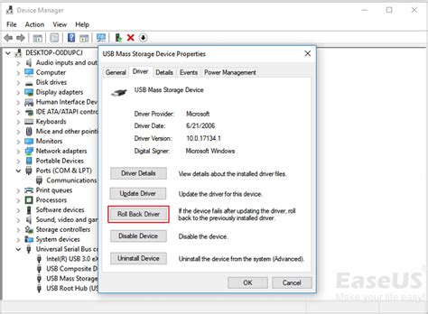 Error Code 43 How To Fix Usb Device Not Recognized Easeus