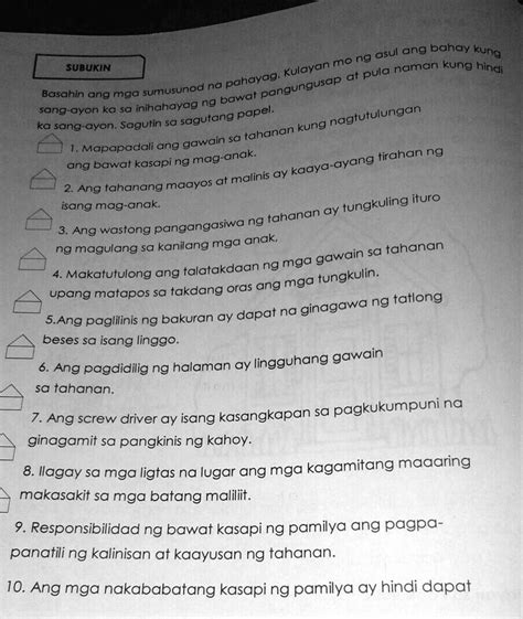 SOLVED Pa Help Po Sa EPPThank You Asul Ang Bahay Kung Mo Ng SUBUKIN